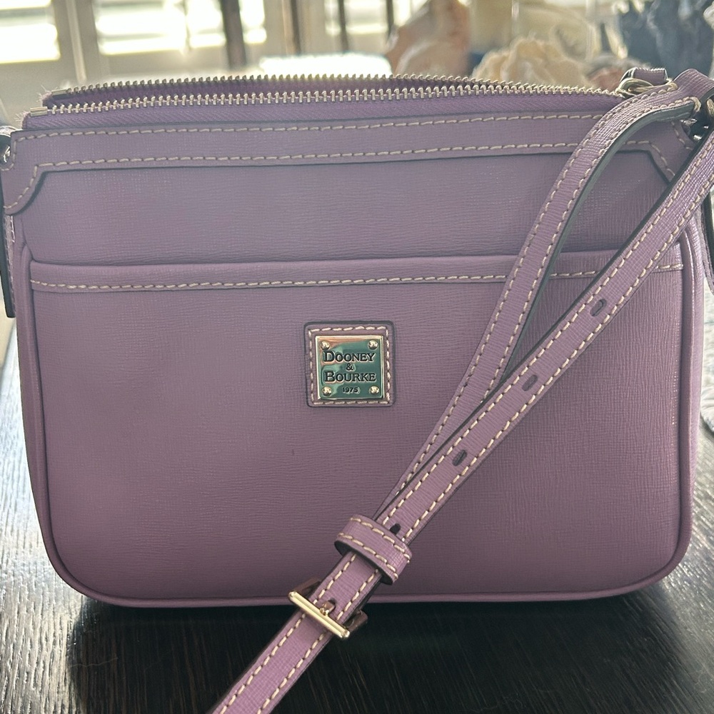 Dooney & Bourke Lilac Purple Crossbody Bag